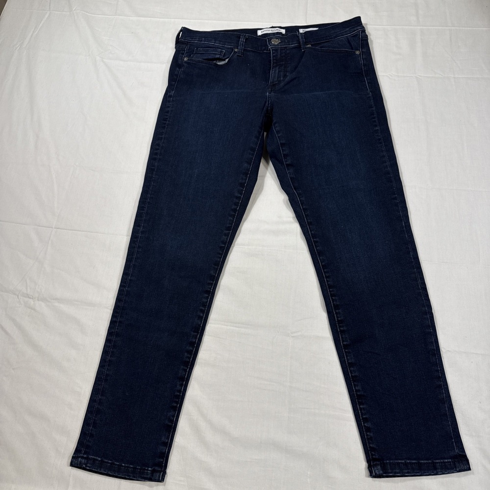 JEANS‎ Banana Republic WOMENS 30 High Rise Skinny Stretch DARK WASH